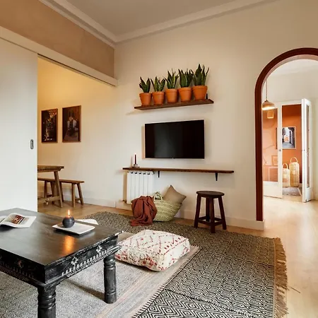 Hidalgo - Two Bedroom In Eixample Lägenhet